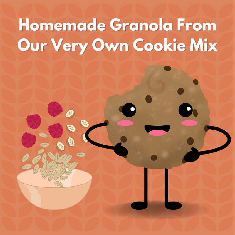 Spent Grain Granola Hack - Using Our Chocolate Chip Cookie Mix!