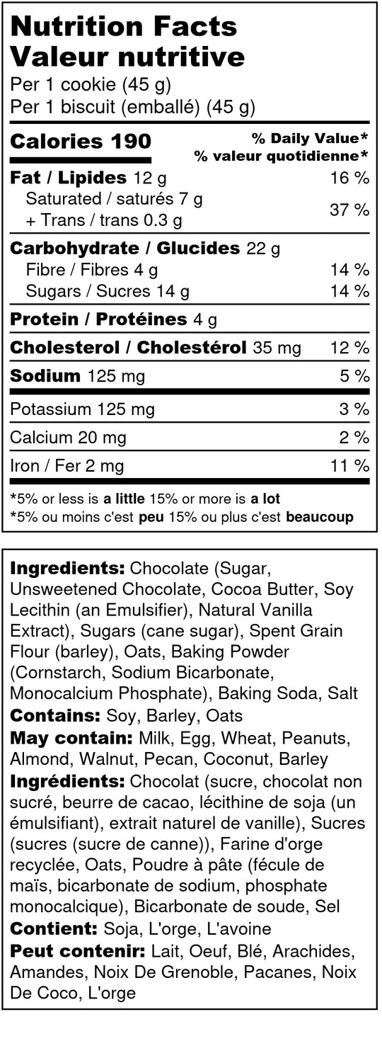 Chocolate Chip Cookie Mix