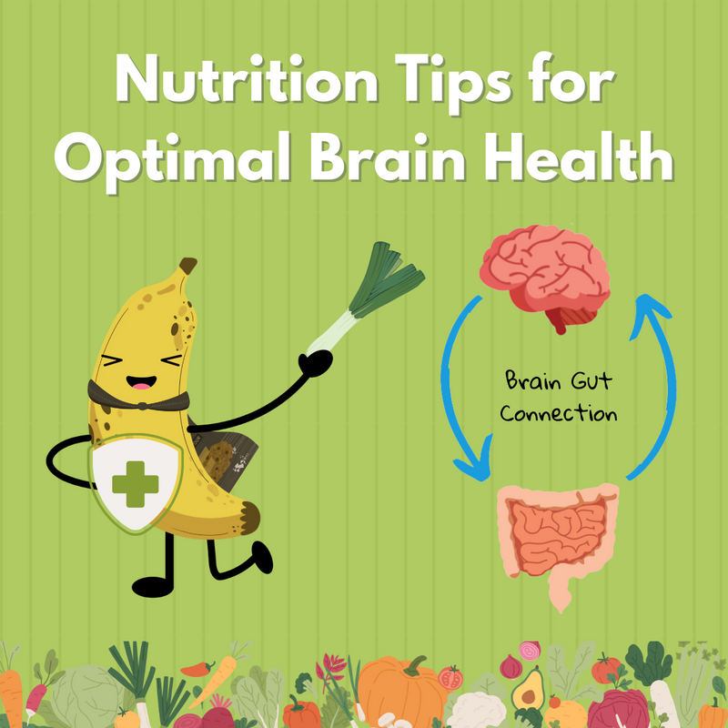 The Brain-Gut Connection: Unlocking Optimal Brain Health Through Nutrition