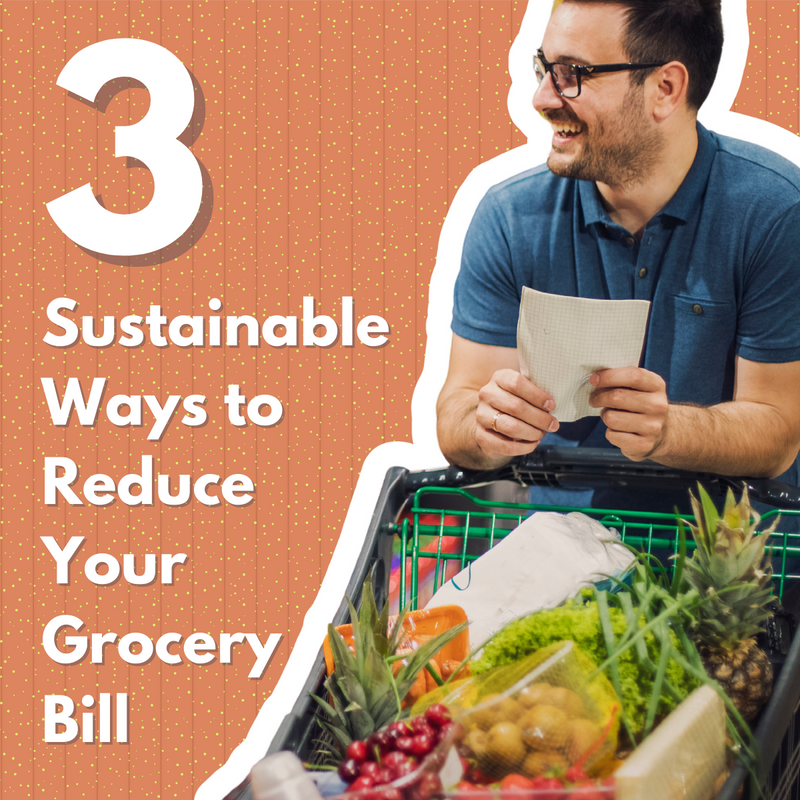 3 Sustainable ways to reduce your grocery bill